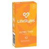 LifeStyles Ultra Thin Condoms 10pk_31692