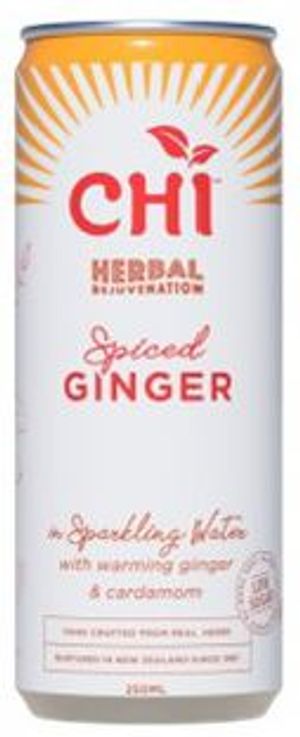 CH'I Spiced Ginger Spa Water 250ml 6x4pk