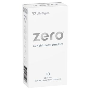 LifeStyles ZERO Condoms 10pk