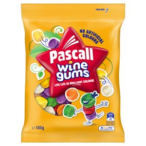 Pascall Wine Gums 180gm 2019