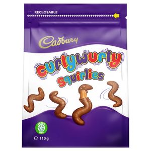 Cadbury Bites Curly Wurly Squirlies 130g