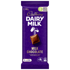 Cadbury Block Dairy Milk 180g