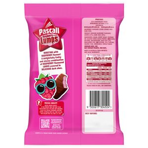 Pascall Raspberry Lumps 120g - Family Bags