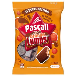 Pascall Orange Lumps 120g