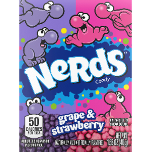 Nerds Dual Chamber Grape & Strawberry 46g