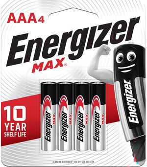 Energizer Max AAA 4pk