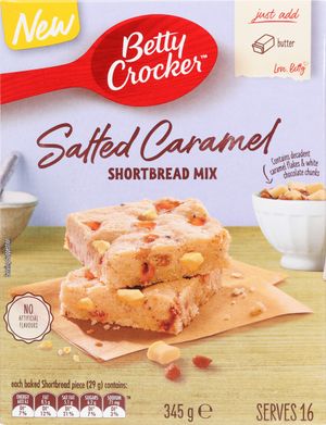 BC Salted Caramel Shortbread Mix 345g