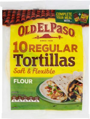 Old El Paso Tortillas 10pk 400g