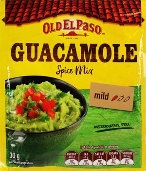 OEP Guacamole Spice Mix 30g
