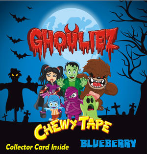 Ghouliez Chewy Tape Blueberry 85g