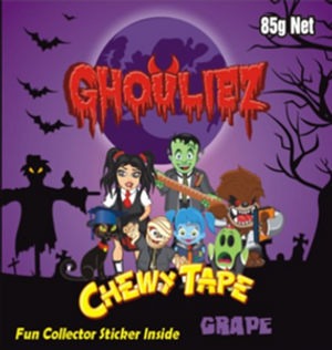 Ghouliez Chewy Tape Grape 85g