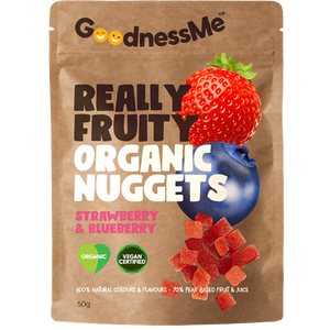 GoodnessMe F/Nuggets Straw & B/berry 50g