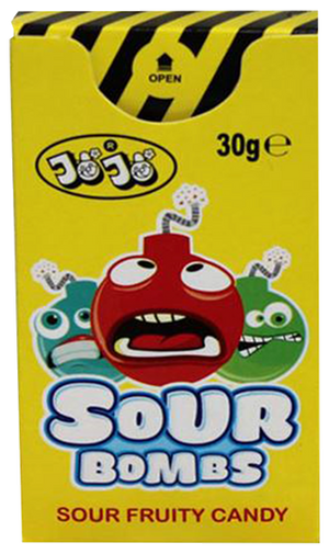 JoJo Sour Bombs Assorted 30g