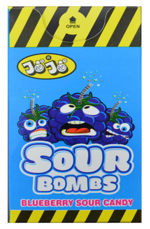 JoJo Sour Bombs Blueberry 30g