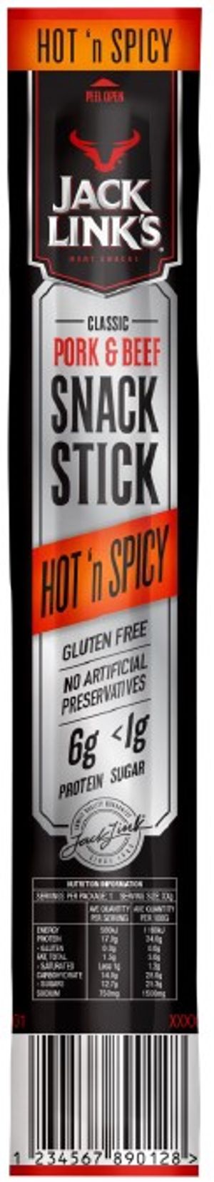 Jack Links Snack Sticks Hot & Spicy 20g