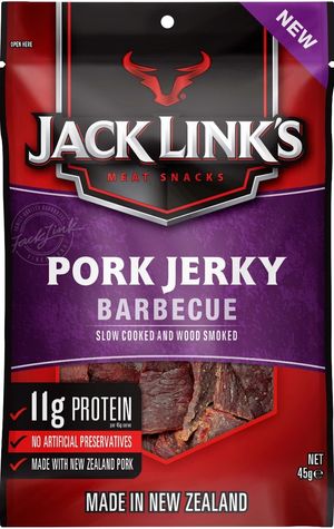 Jack Links Pork Jerky Barbecue 45g