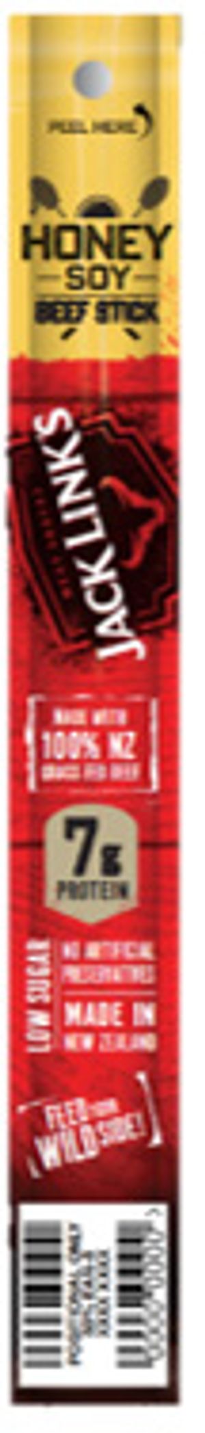 Jack Links Beef Sticks Honey Soy 25g