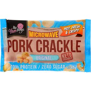 Mr Hamf M/wave Pork Crackle Orig 45g