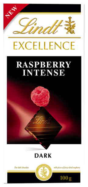 Lindt Excellence Raspberry Intense 100g