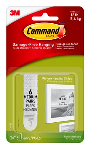 3M Command Med Picture Hang Strips ES
