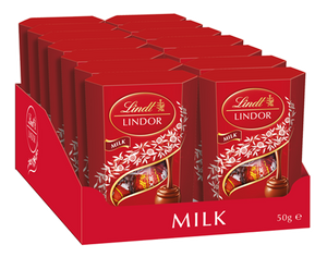 Lindt Lindor Milk Mini Cornet 50g