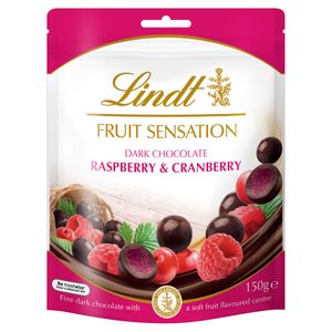 Lindt Fruit Sens R/ & C/berry Bag 150g