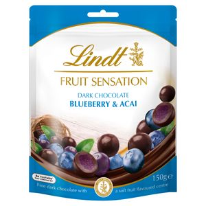 Lindt Fruit Sens B/berry & Acai Bag 150g