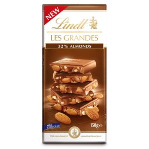 Lindt Les Grandes Milk Almond 150g