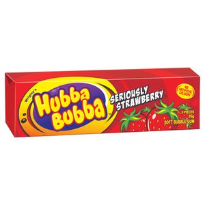 Hubba Bubba Strawberry Chunk 35g