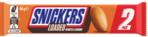 MarsNZ Snickers Loaded 2 Bars 64g