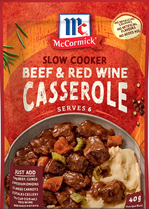 MCC SC Beef & Redwine Casserole 40g