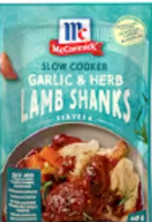 MCC SC Garlic & Herb Lamb Shanks 40g