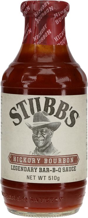 Stubbs BBQ Hickory Bourbon 510g