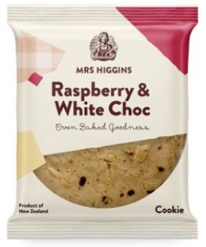 Mrs Higgins Rasp & White Choc Cookie 85g