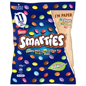 Smarties Funpack Bag 127g