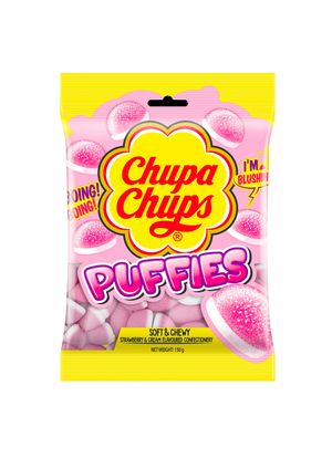 Chupa S/berry Puffies 150g