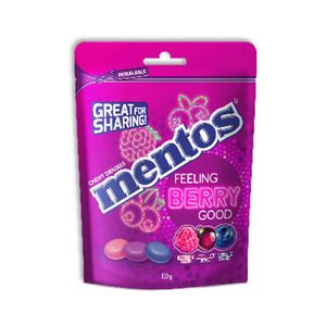 Mentos Share Bag Berry Mix 150g