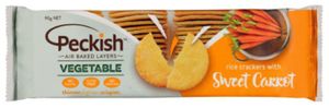 Peckish Vegies Sweet Carrot 90g