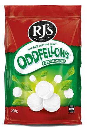 RJ's Oddfellows StrongMints 200g