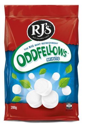 RJ's Oddfellows Mints 200g