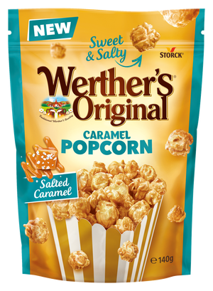 Werthers Salted Caramel Popcorn 140g