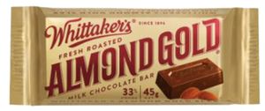 Whittakers Slab Almond Gold  45g
