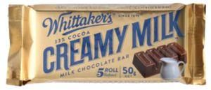 Whittakers Slab Creamy Milk 50g