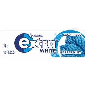 Wrigleys Extra White P/mint Pellet 14g