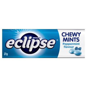 Eclipse Chewy Peppermint Mints Tin 27g