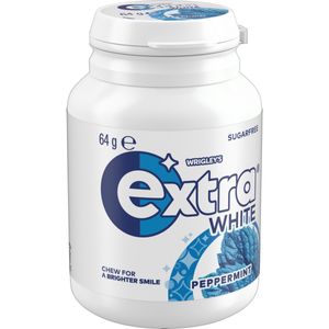 Wrigleys Extra White P/mint Bottle 64g
