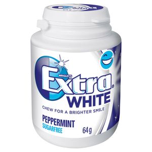 Extra Bottle White Peppermint 64g