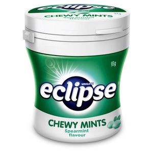 Eclipse Chewy Spearmint Mints Bottle 93g