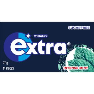 Wrigleys Extra Intense Mint Envelope 27g