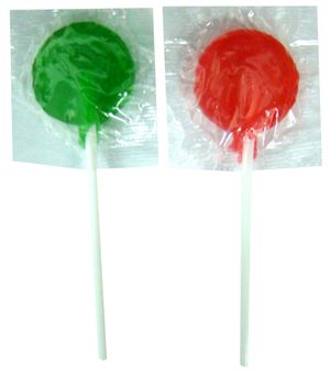 CBR Assorted Flat lollipops 6g